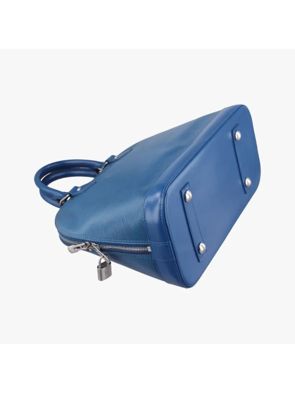 Louis Vuitton Alma PM Toledo Blue Epi Handbag